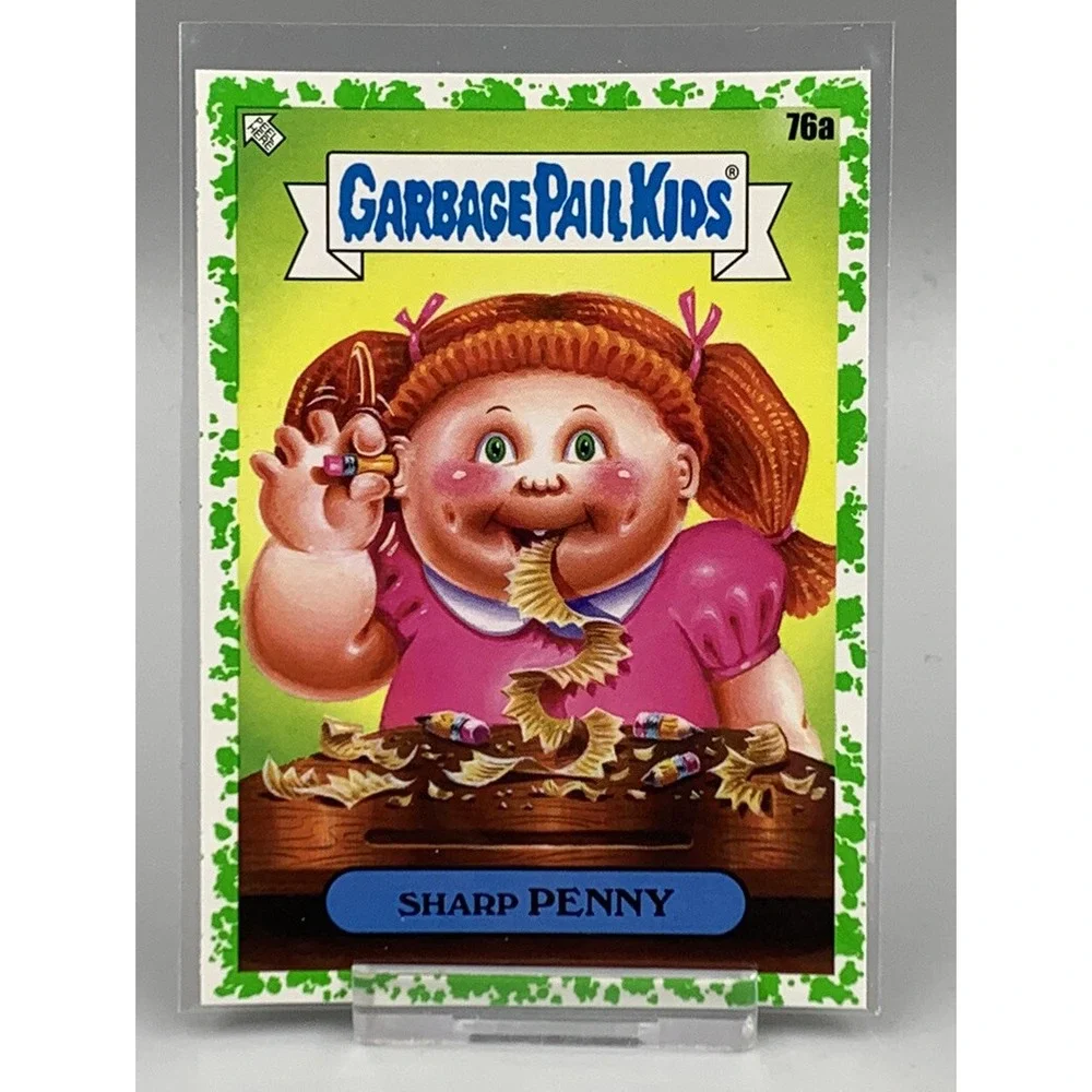 2020 Garbage Pail Kids Booger Green #76A Sharp Penny‎